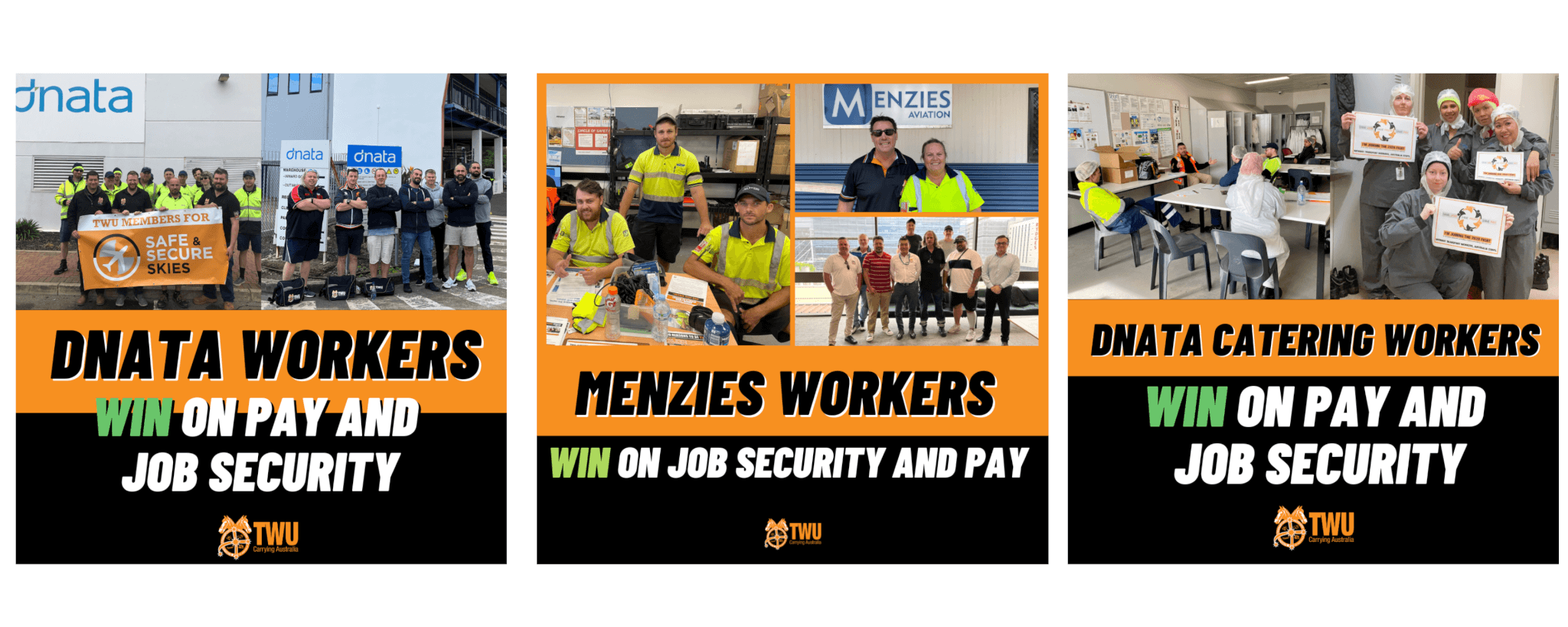 Aviation Workers Win On Job Security And Pay Transport Workers Union